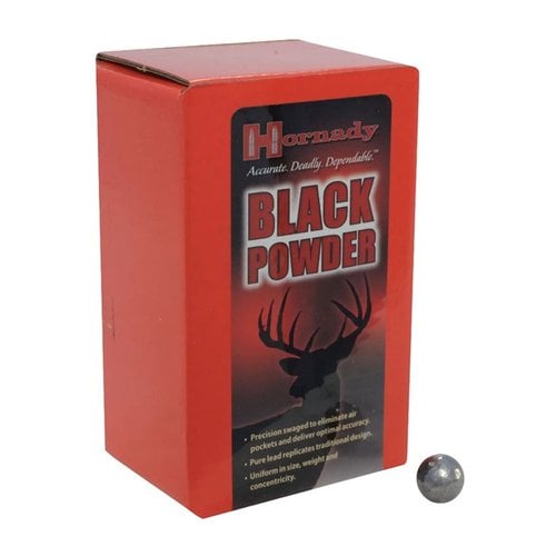 Hornady Black Powder, Horn 6020 Lead Balls 36 .375 100/40