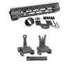 MIDWEST INDUSTRIES, INC. 10.5" Slim Ling Handguard w/ Flip-Up Combat Sights