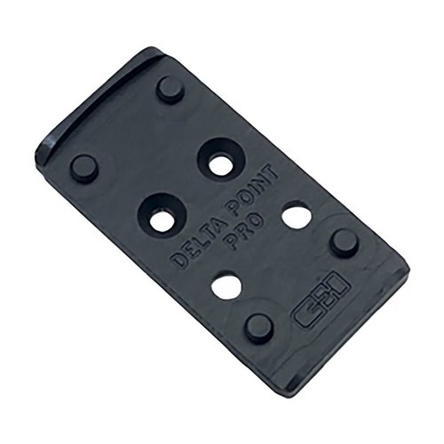 V4 MIL/LEO OPTIC C&H PRECISION WEAPONS TRIJICON RMR FOOTPRINT FOR GLOCK MOS  MOUNTING PLATE BLACK - Brownells Deutschland