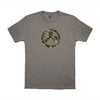 MAGPUL WOODLAND CAMO ICON CVC T-SHIRT SMALL STONE GRAY