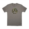 MAGPUL WOODLAND CAMO ICON CVC T-SHIRT LARGE STONE GRAY