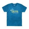 MAGPUL HANG 30 BLEND T-SHIRT ROYAL HEATHER SM