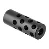 GENTRY CUSTOM LLC Quiet Muzzle Brake 30 Caliber 1/2-28 Steel Matte Blued