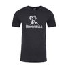 MENS TSHIRT CHARCOAL W/ BROWNELLS LOGO LG