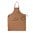 BROWNELLS SHORT CANVAS APRON BROWN