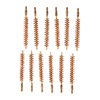 SINCLAIR INTERNATIONAL Dozen Pack Bronze Rifle Brushes, 41 cal 8-32